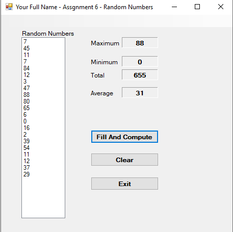 Solved VB - Windows Forms App (.NET Framework) - .NET | Chegg.com
