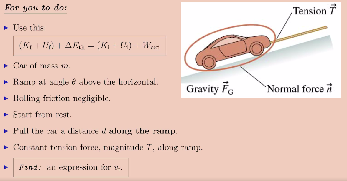 Solved For you to do: Tension 7 Use this: (Kp +Uf) + AEth = | Chegg.com