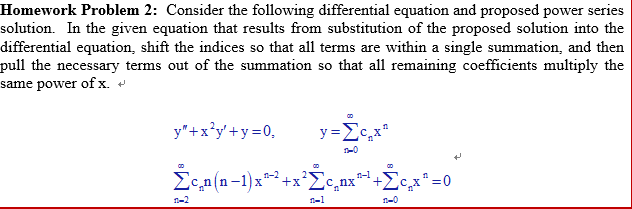 Solved Homework Problem 2: Consider the following | Chegg.com