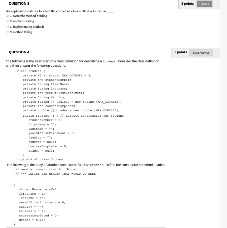 Solved This is a simple Java programming question. Please | Chegg.com