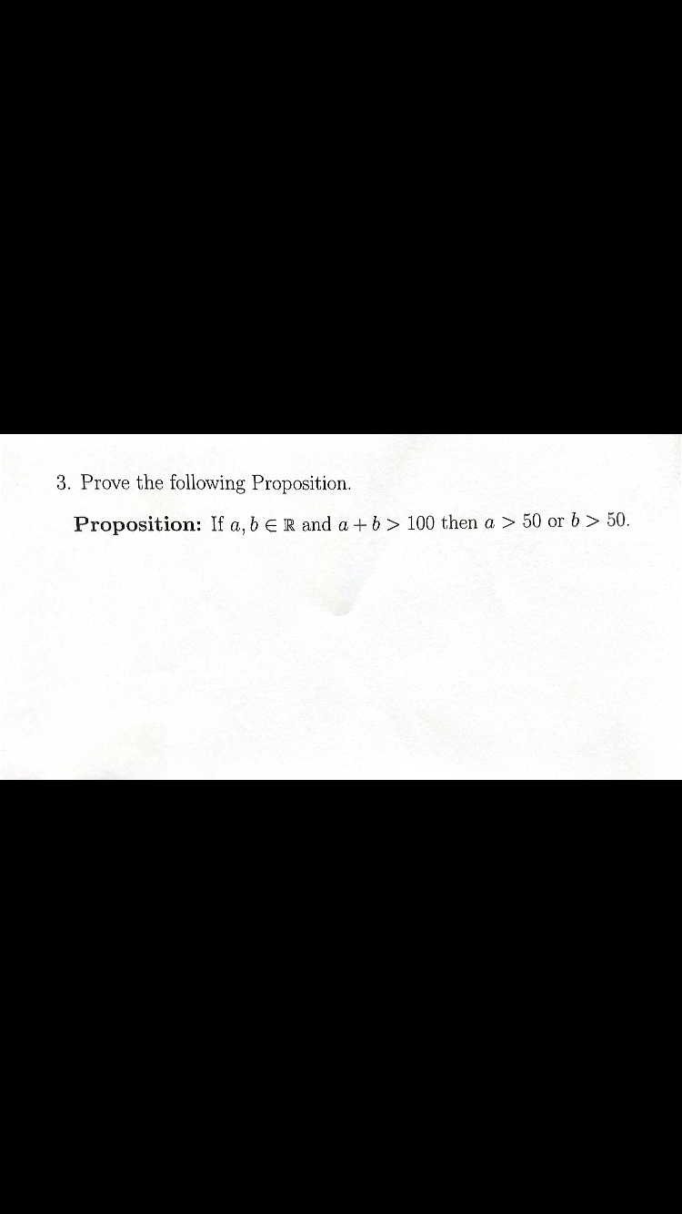 Solved 3. Prove The Following Proposition. Proposition: If | Chegg.com