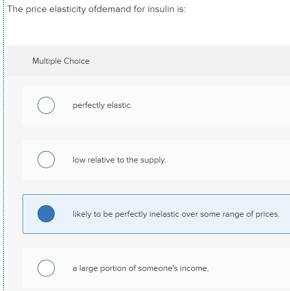 Solved A decrease in price: Multiple Choice does not change | Chegg.com