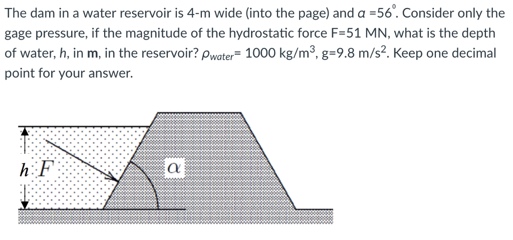 dam reservoir critical thinking answers