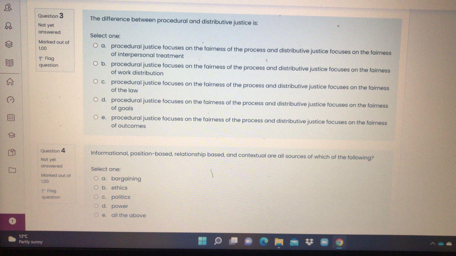 Solved Question 3 The difference between procedural and | Chegg.com