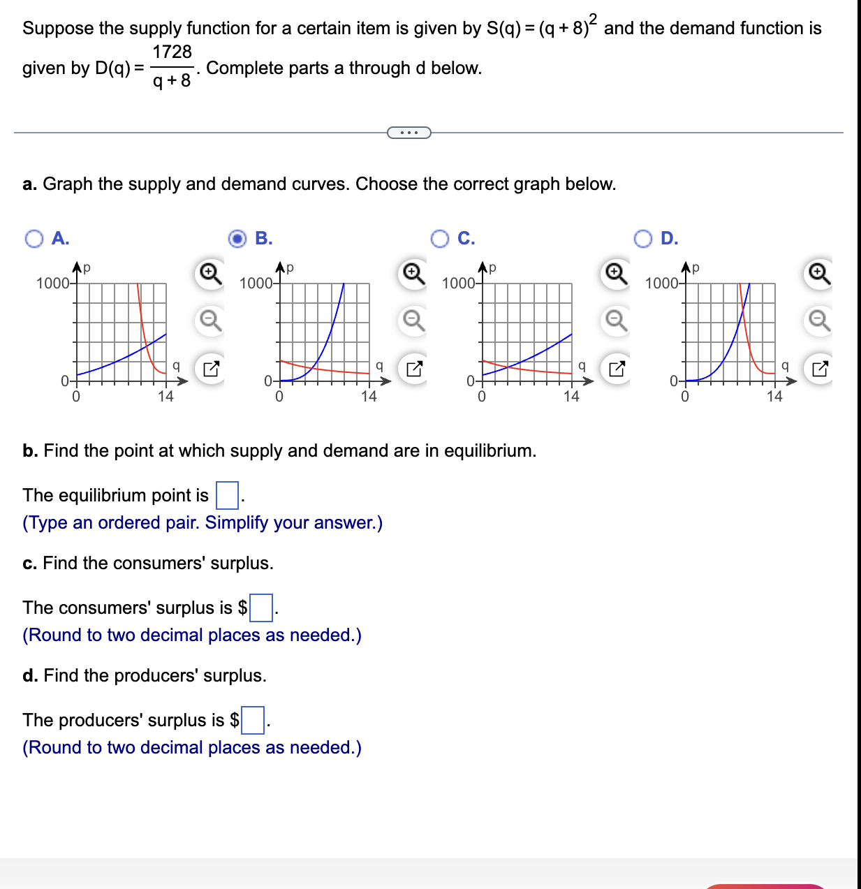Solved Suppose the supply function for a certain item is | Chegg.com
