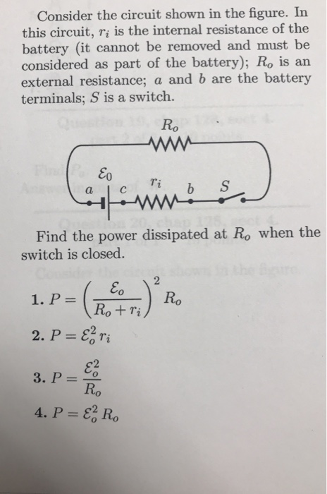 Solved Consider The Circuit Shown In The Figure. Find The | Chegg.com