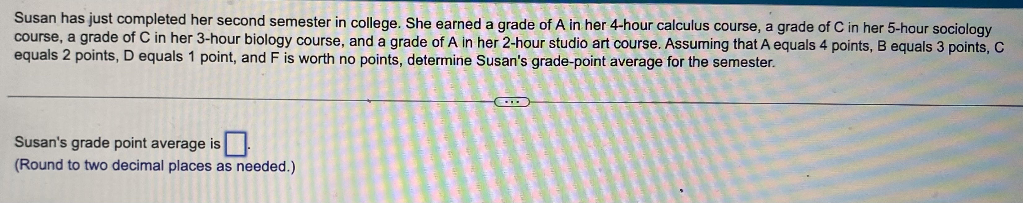 solved-susan-has-just-completed-her-second-semester-in-chegg