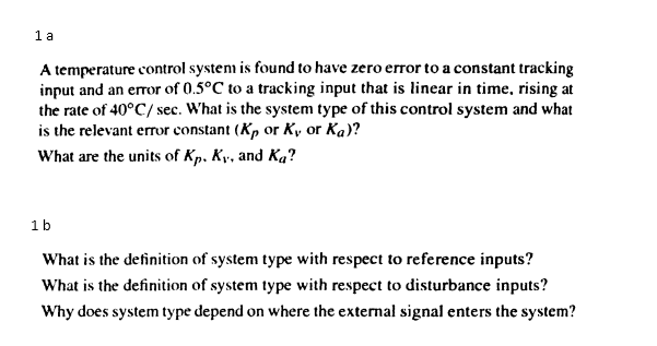 Temperature control clearance definition