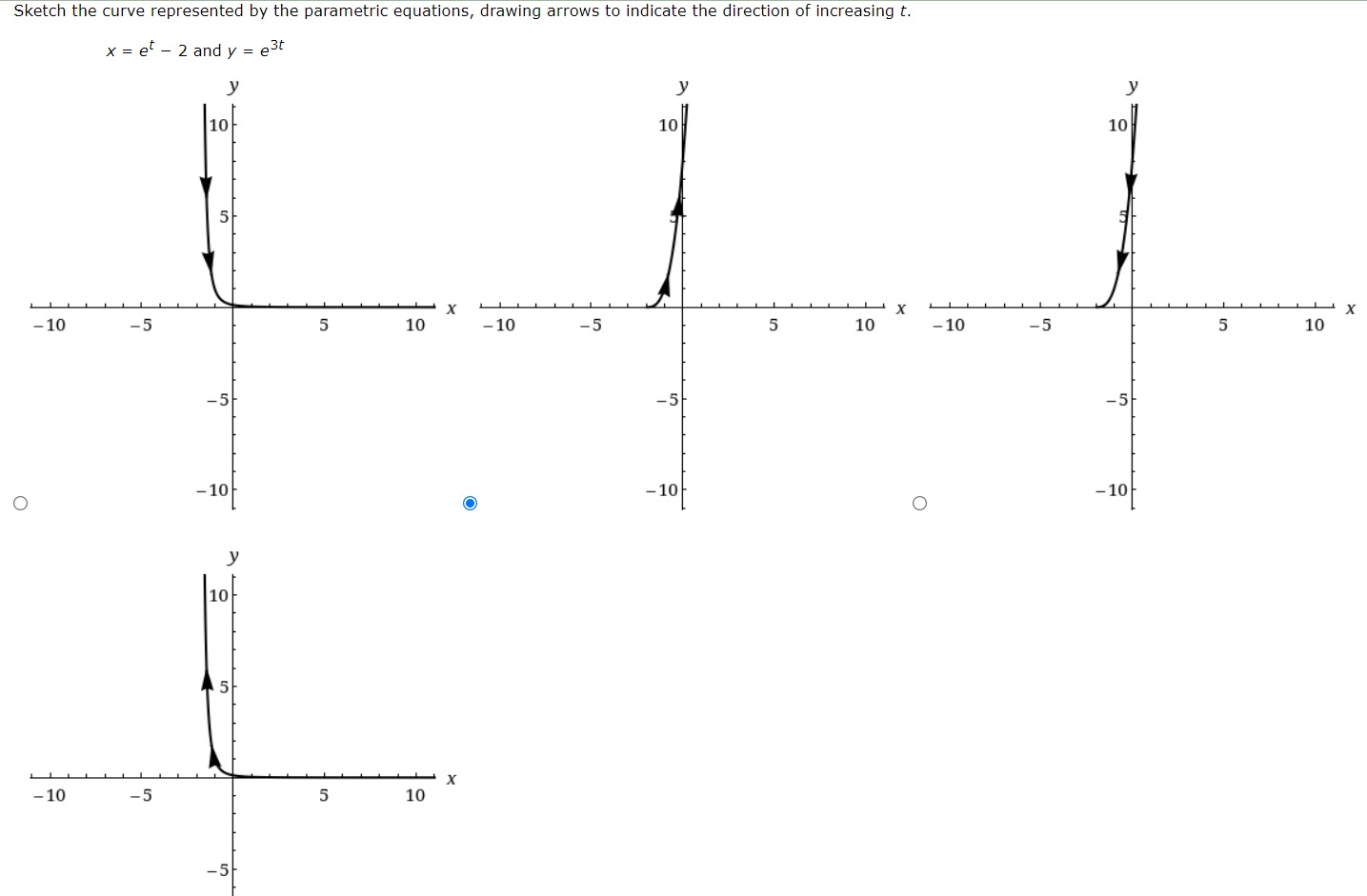 Solved Eliminate the parameter to determine the Cartesian | Chegg.com