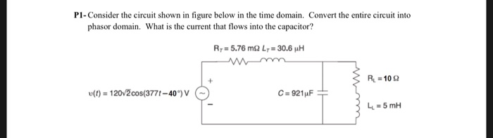 Solved PI-Consider the circuit shown in figure below in the | Chegg.com