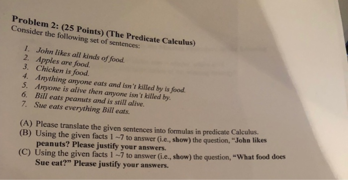 solved-problem-2-25-points-the-predicate-calculu-chegg