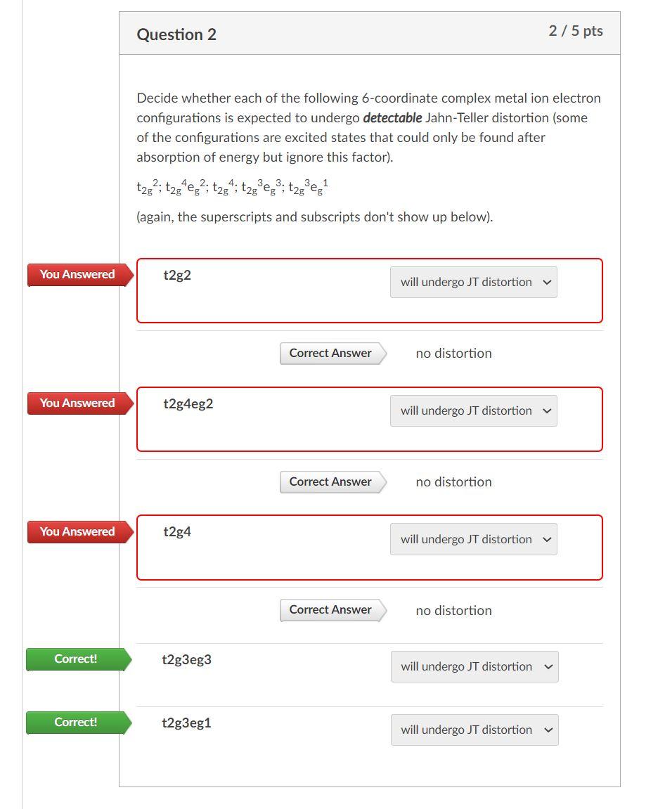 Solved explain why the wrong answers are wrong with a | Chegg.com