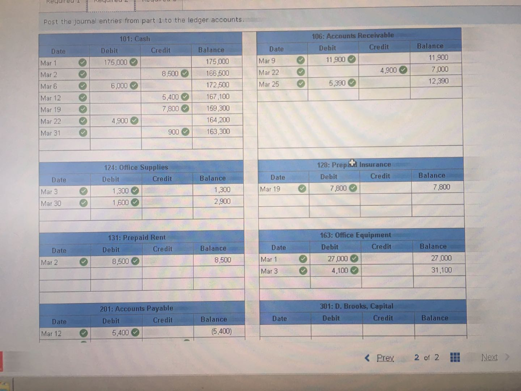 solved-post-the-journal-entries-from-part-1-to-the-ledger-chegg