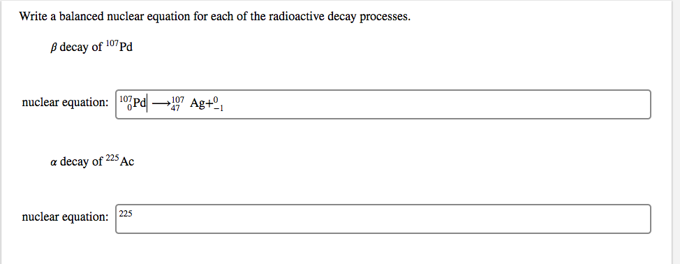 Solved Write a balanced nuclear equation for each of the | Chegg.com