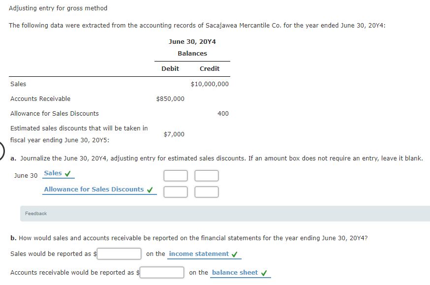 solved-adjusting-entry-for-gross-method-the-following-data-chegg