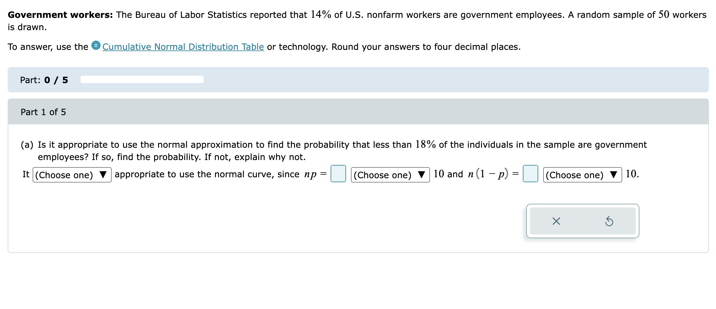 Solved Government Workers: The Bureau Of Labor Statistics | Chegg.com