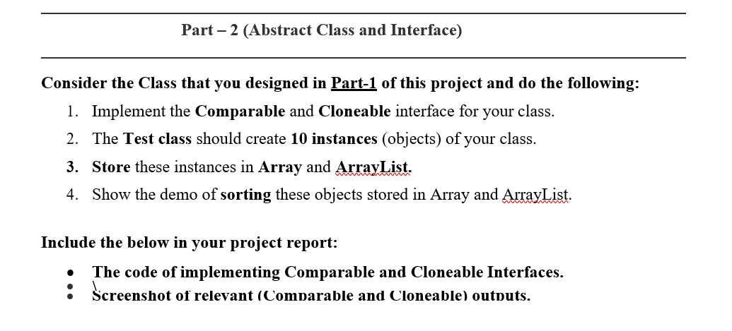 solved-create-a-java-project-with-a-class-and-a-test-class-chegg