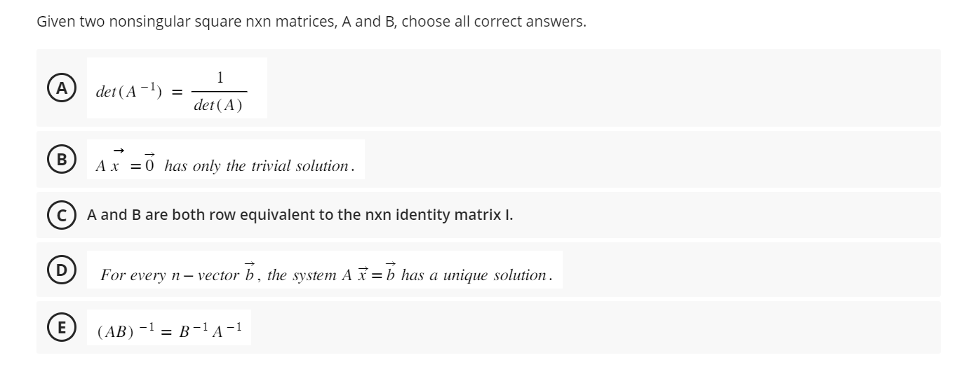 Solved PLEASE SELECT ALL THE CORRECT CHOICES QUESTIONS MAY | Chegg.com