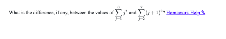 Solved What is the difference, if any, between the values of | Chegg.com