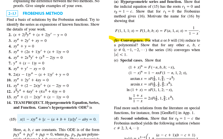 please help to solve this homework from book ( erwin | Chegg.com