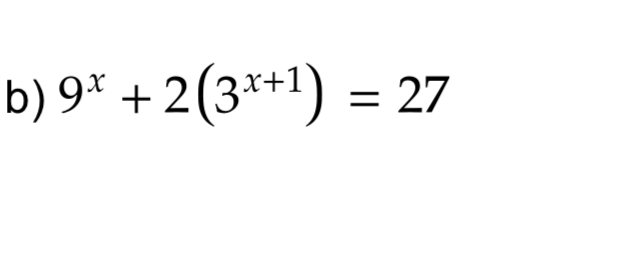 Solved 9x+2(3x+1)=27 | Chegg.com