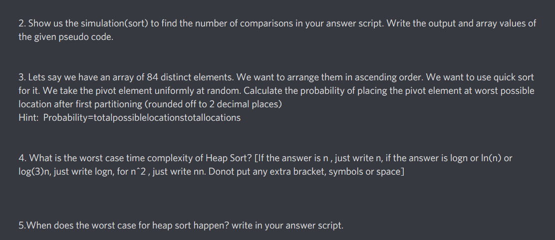 Solved Please solve all questions. Will give a like if all | Chegg.com
