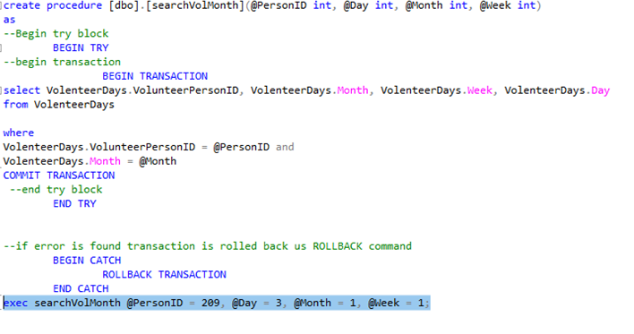 Solved ALTER the SQL stored procedure above to display an | Chegg.com