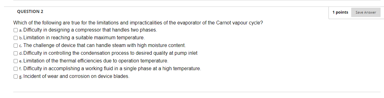 Solved QUESTION 2 1 points Save Answer Which of the | Chegg.com