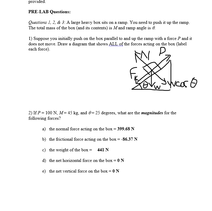 Solved 3) Suppose you push harder so that P increases to 220 | Chegg.com