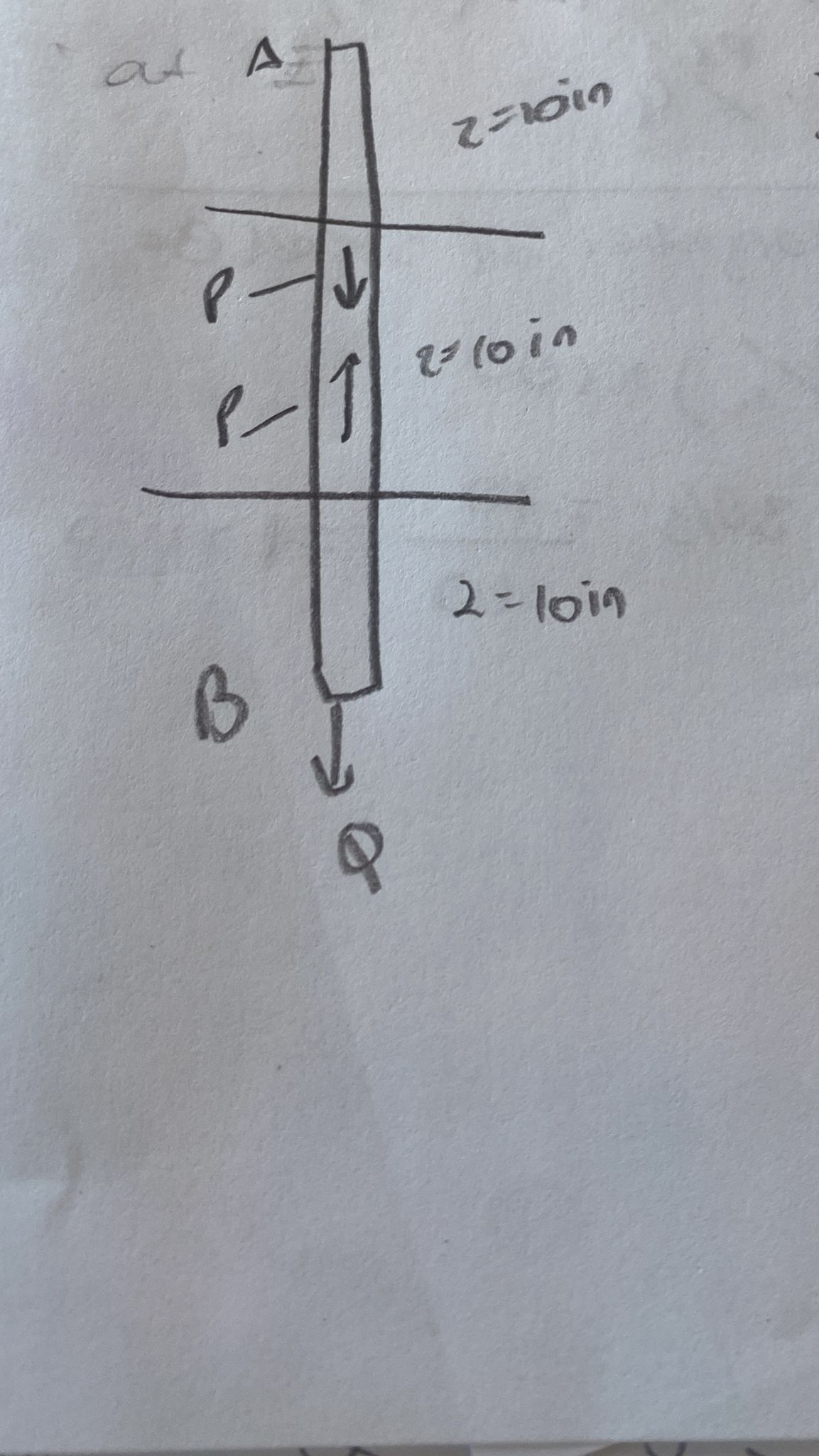 Solved Determine the total elongation of the steel bar AB