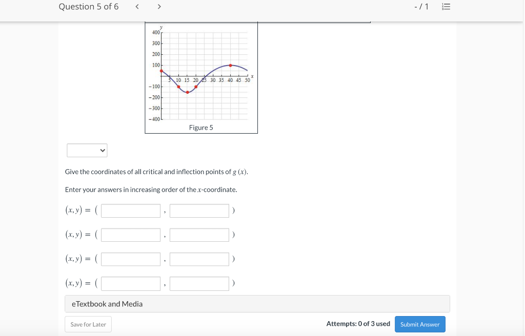 Solved Use the graph of g' (x) given in the figure below and | Chegg.com