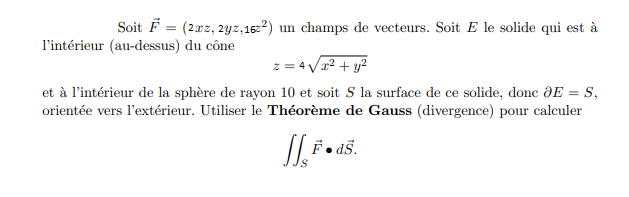 Solved Let F Be A Vector Field Let E Be The Solid Which Chegg Com