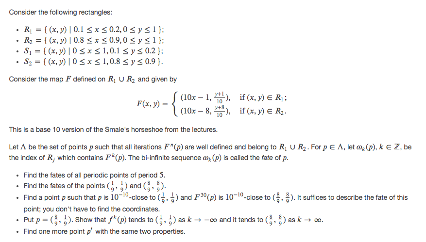 Consider The Following Rectangles R1 Chegg Com