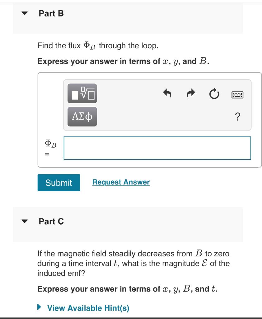 Solved Faraday's Law and Induced Emf 10 of 14 Learning Goal: | Chegg.com