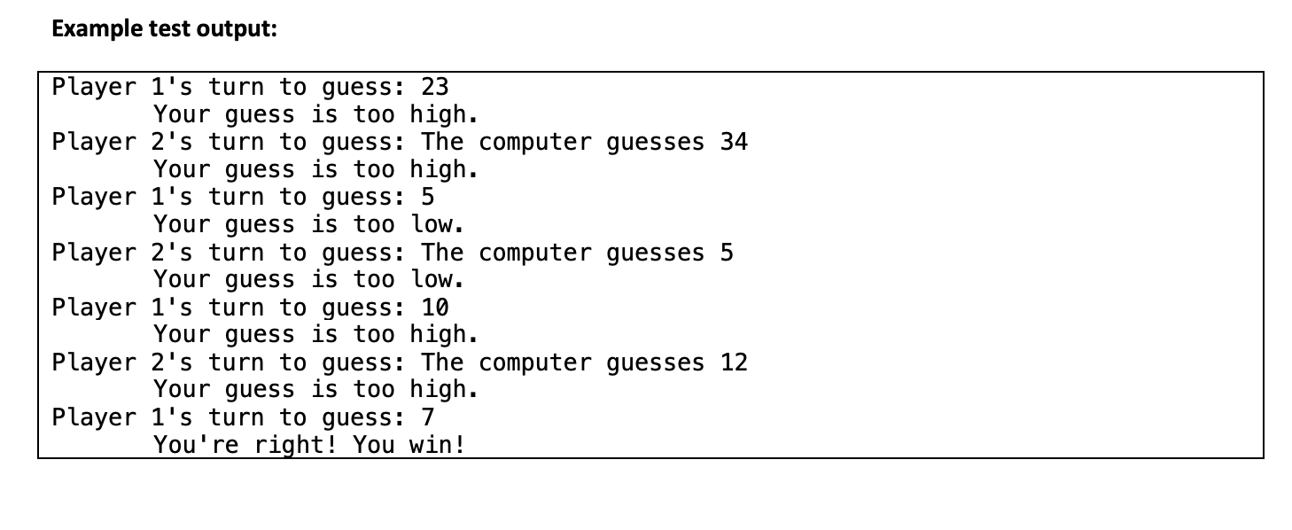 Solved C++. I created a “guess the number” game in C++ | Chegg.com