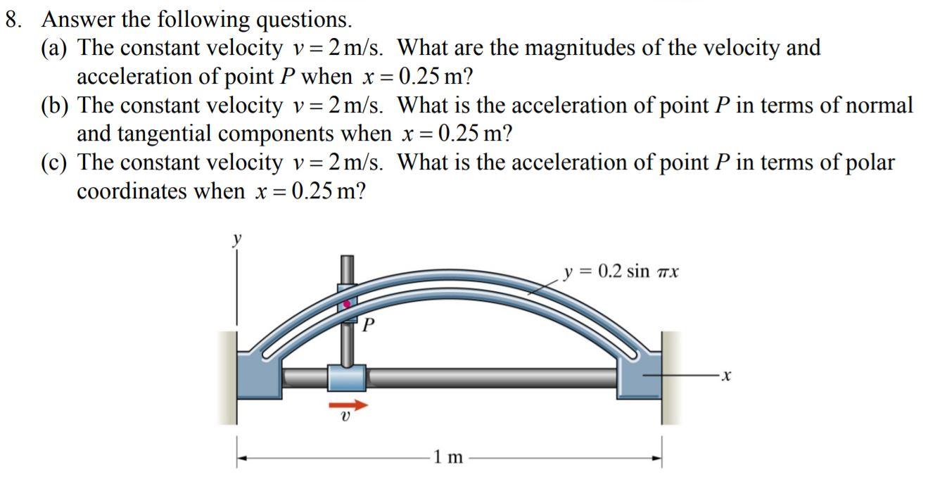 Solved 8. Answer the following questions. (a) The constant | Chegg.com