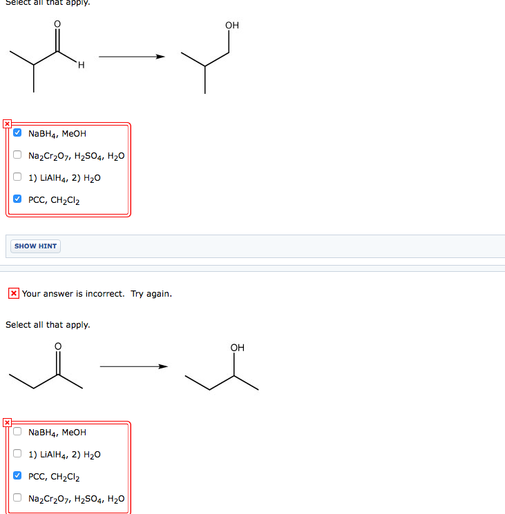 Solved Identify The Reagents To Be Used In The Following Chegg Com