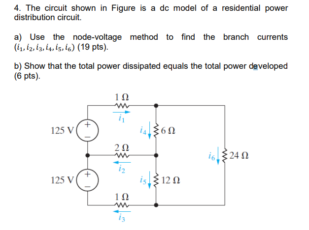 Solved 4. The circuit shown in Figure is a dc model of a | Chegg.com