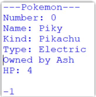Solved Type in python, please. Create find_pokemon() | Chegg.com