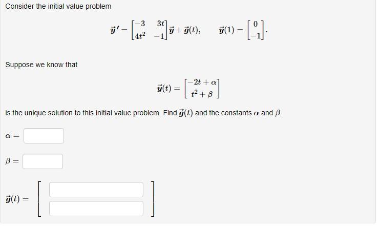 Solved Consider the initial value problem | Chegg.com