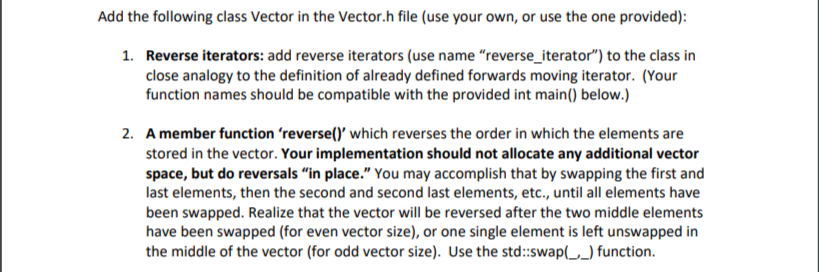 C You May But Are Not Required To Use Iterator Chegg Com