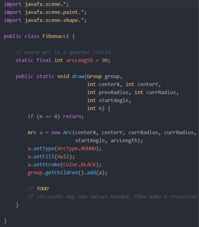 Solved java code level: beginner write a method | Chegg.com