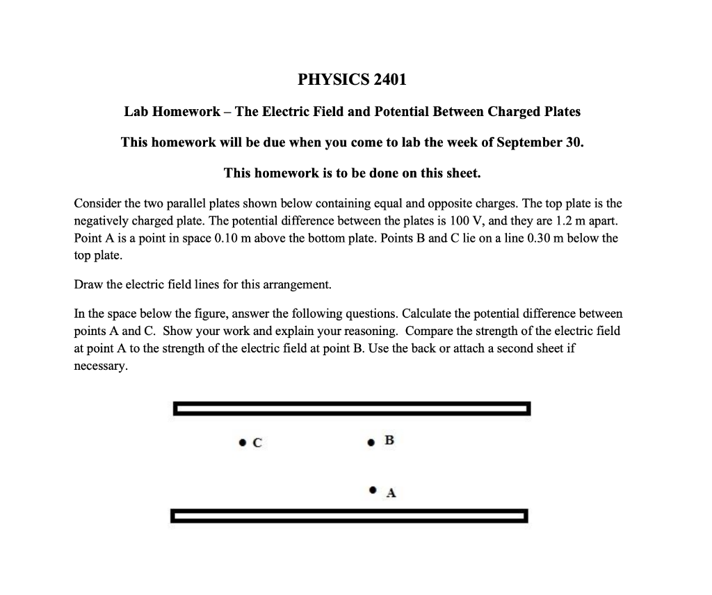 Potential of homework picture