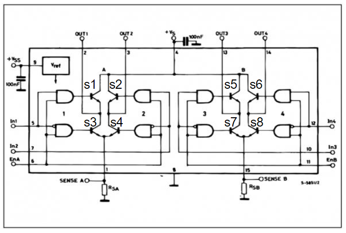 Solved 20pts Arduino Can Use Dual H Bridge Motor Driver