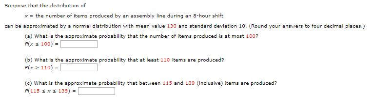 Solved Suppose that the distribution of x = the number of | Chegg.com
