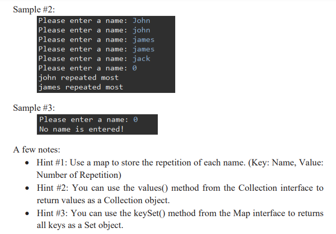 Solved Design and implement a Java application | Chegg.com