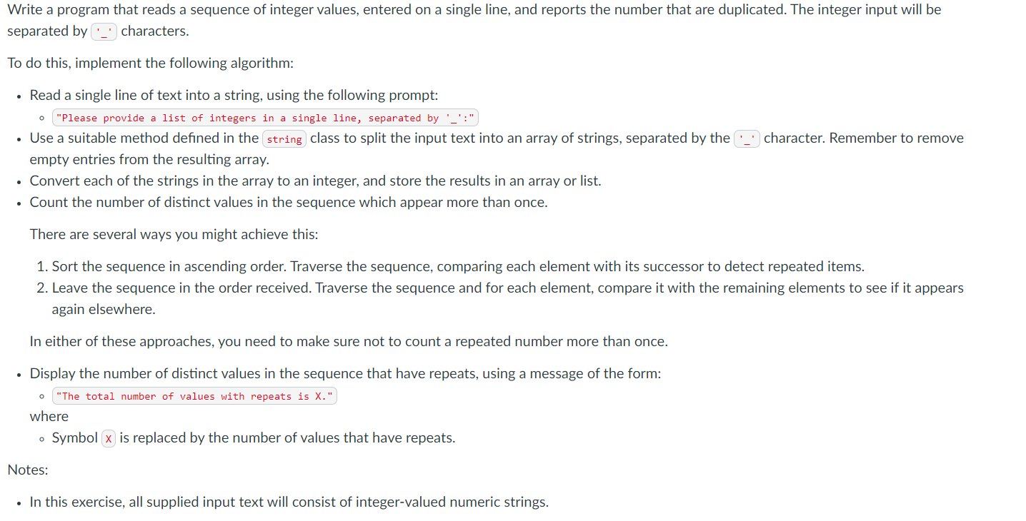 Solved Write a program that reads a sequence of integer | Chegg.com