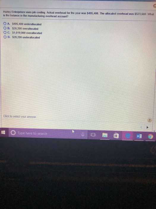 Solved Hurley Enterprises uses job costing. Actual overhead