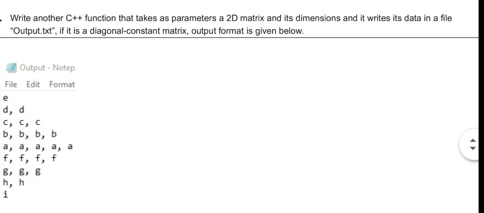 Solved Write a C++ function that takes as parameters a 2D | Chegg.com