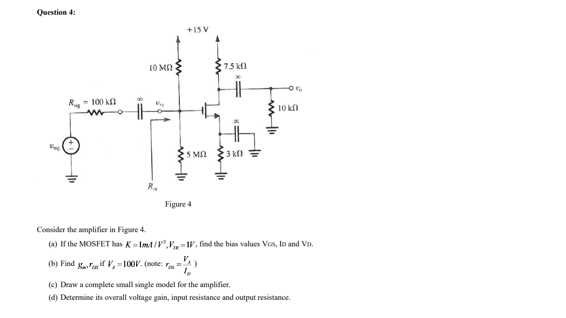 Solved Question 4: +15V 10 M2